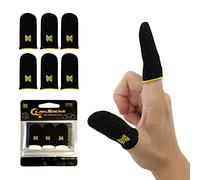MGC ClawSocks, manicotti per dita da gioco mobile di alta qualità, controllo di precisione senza attrito, materiale in fibra di carbonio conduttiva di alta qualità, tessuto durevole ad alta densità,