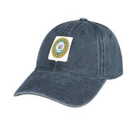 MGDIFYXAA Berretto Cappello Bandiera da Baseball Unisex Cotone Cappelli Estivo Regolabile Bandiera della Repubblica di Cecenia Casuali Cappello Sport Blu all'Aria Aperta Cappellino Visiera Uomo Donna