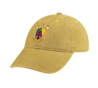 MGDIFYXAA Berretto da Baseball Giallo Unisex, Bandiera Cotone Baseball cap,Casuale Visiera Bandiera del Camerun Sport cap Hip Hop Cappello,Running Cappellini per Ciclismo, Pesca
