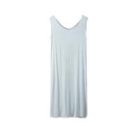 Camicia Da Notte Donna - Camicia Da Notte Modale Da Donna Taglie Forti Lingerie Senza Maniche Camicia Da Notte Lunga Indumenti Da Notte Abiti Estivi Larghi Per La Casa Abbigliamento Da Casa, Blu,3Xl