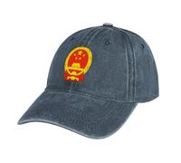 MGDIFYXAA Cappellino da Baseball Uomo Estivo Bandiera Cappelli Unisex Traspirante Blu Trucker Cappello da Baseball con la Bandiera della Repubblica Popolare Cinese Visiera Berretto Donna Hip Hop cap
