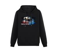 Mgdk Chicago PD Hoodies Long Sleeve Pullover Loose Hoody Sweatershirt M