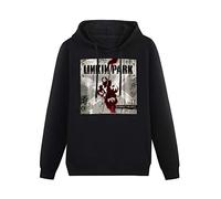 Mgdk Hybrid Theory Linkin Park Vintage Hoodies Long Sleeve Pullover Loose Hoody Sweatershirt S