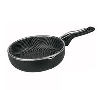 MGE - Padella Friggitrice con Cestello - Alluminio Antiaderente - Pentola per Friggere - Padella Friggitrice Induzione - Wok - 26 cm
