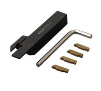 MGEHR1616-3 - Portautensili per tornio con 4 inserti in carburo MGMN300 per operazioni di finitura e finitura