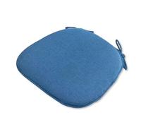 MGEMJMJ Cuscino della Sedia con Legami per Sedie da Pranzo - Cuscino per Sedie da Cucina Non Slip E Sedile con Copertura Lavabile in Lavatrice(Size:43X41X35cm,Color:Blue, 1)