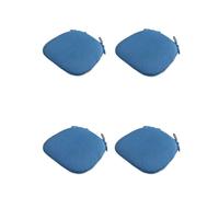 MGEMJMJ Cuscino della Sedia con Legami per Sedie da Pranzo - Cuscino per Sedie da Cucina Non Slip E Sedile con Copertura Lavabile in Lavatrice(Size:43X41X35cm,Color:Blue, 4)