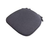 MGEMJMJ Cuscino della Sedia con Legami per Sedie da Pranzo - Cuscino per Sedie da Cucina Non Slip E Sedile con Copertura Lavabile in Lavatrice(Size:43X41X35cm,Color:Black, 1)
