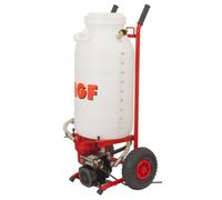 MGF Pompa Solar Express per Lavaggio e Carico Impianti Riscaldamento, Idraulici e Pannelli Solari, Pompa Professionale 2-in-1 per Caricamento e Pulizia Circuiti Impianti, 40L/Min, Serbatoio 50L, 230V
