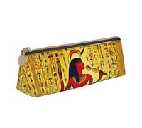 MGGAklp Antico Egitto Tribe Series Stampa Astuccio con Cerniera Ufficio Cancelleria Organizer e Viaggio per Donne Uomini