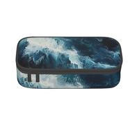 MGGAklp Astuccio per matite con stampa "Within The Tides - Cancelleria con cerniera - Forniture scolastiche per ragazze ragazzi, Nero , Taglia unica, Organizer per borse