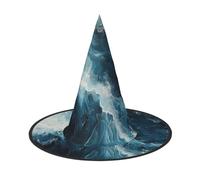 MGGAklp Cappello da festa con stampa "Within The Tides Cappelli per Halloween Carnevale Streghe Cappelli per feste a tema Decorazione