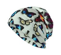MGGAklp Cappello hipster con stampa farfalla e violoncello moda estiva unisex unisex cappello a vita bassa nero