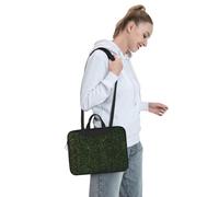MGGAklp Chiusura lampo della borsa della spalla del computer portatile della stampa della formula di matematica impermeabile con la