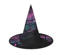 MGGAklp Hacker Era Stampa Cappello Festa Halloween Carnevale Streghe Cappelli Per Feste a Tema Decorazione Vacanze