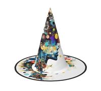 MGGAklp Intelligenza Artificiale Cervello Stampa Cappello Halloween Carnevale Streghe Cappelli Per Feste a Tema Decorazione Vacanza