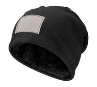 MGGAklp Trotting Flat Coated Retrievers Paw Print Waffle Pullover Cappello Morbido Caldo Leggero Inverno Outdoor Cap Stagionale Accessorio, Nero , Taglia unica