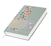 MGGAO Diario con Copertina Rigida per Donne e Ragazze, Quaderno A5 a Righe, Diario Carino per Scrivere, Diario Estetico, Quaderno a Righe con Carta Spessa da 100 Gsm, 320 Pagine Numerate