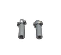 MGHGFYTAS Accessori Auto RC Compatibile con 1/10 1/12 RC Auto Parti di Aggiornamento Accessori 2 Pezzi di Metallo M3 Asta di Collegamento Tirante Giunto Sferico(Gray)