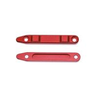 MGHGFYTAS Accessori Auto RC Compatibile con Arrma 1/16 per Mojave per GROM RC Auto Parti di Aggiornamento Accessori Tetto in Metallo Skid Rail Striscia di Protezione(Red)