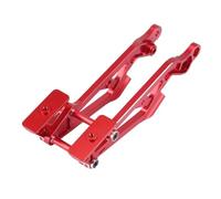MGHGFYTAS Accessori Auto RC Compatibile con Arrma 1/8 6S per KRATON per Typhon per Talion RC Auto Aggiornamento Parti di Modifica Accessori in Metallo Ala Posteriore Set di Montaggio(Red)