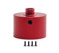 MGHGFYTAS Accessori Auto RC Compatibile con Arrma 6S per Kraton per Notorious 1/8 1/7 RC Auto Parti di Aggiornamento Accessori in Metallo 29mm Diff Caso Alloggiamento Differenziale(Red)