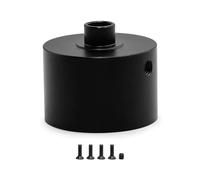 MGHGFYTAS Accessori Auto RC Compatibile con Arrma 6S per Kraton per Notorious 1/8 1/7 RC Auto Parti di Aggiornamento Accessori in Metallo 29mm Diff Caso Alloggiamento Differenziale(Black)