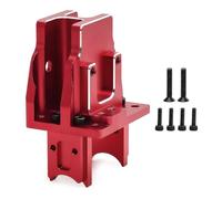 MGHGFYTAS Accessori Auto RC Compatibile con Arrma 6S per Kraton per Notorious 1/8 RC Auto Parti di Aggiornamento Accessori Centro in Metallo Diff Montaggio E Copertura ARA-2041(Red)