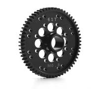 MGHGFYTAS Accessori Auto RC Compatibile con ARRMA per Gorgon 1/10 RC Ricambi E Accessori per Auto Ingranaggio Principale 32P 61T Ingranaggio Cilindrico in Metallo ARA311100