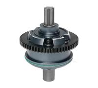 MGHGFYTAS Accessori Auto RC Compatibile con Arrma per Kraton per Outcast 4S V2 per BLX 1/8 1/10 Rc Car Upgrade Parts Accessori Differenziale Centrale in Metallo 57T(Gray)