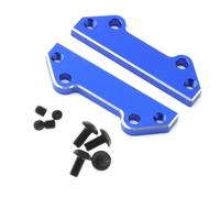 MGHGFYTAS Accessori Auto RC Compatibile con Arrma per Mojave 4S 4X4 per BLX 1/8 RC Car Upgrade Parts Supporto Barra Stabilizzatrice in Metallo Supporto Barra Antirollio(Blue)