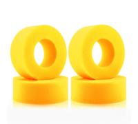 MGHGFYTAS Accessori Auto RC Compatibile con Axial per SCX10 per Traxxas per TRX4 D90 1/10 RC Auto Pezzi di Ricambio Accessori 4 Pezzi 1.9 "Inserto per Pneumatici Ruota Spugna in Schiuma(Yellow)