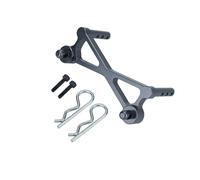 MGHGFYTAS Accessori Auto RC Compatibile con Axial per SCX24 C10 AXI00001 1/24 RC Auto Camion Parti di Aggiornamento Accessori Guscio in Metallo Colonna Supporto per Corpo Supporto(Gray)