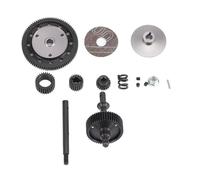 MGHGFYTAS Accessori Auto RC Compatibile con Axial per Wraith 1/10 RC Crawler Car Center Parti di Aggiornamento Set di Ingranaggi di Trasmissione in Acciaio con Ingranaggio del Motore