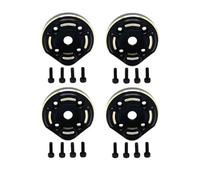 MGHGFYTAS Accessori Auto RC Compatibile con Hyper Go per MJX H12Y RC Auto Camion per Buggy Truggy Parti di Aggiornamento Accessori Anteriore ASSE Posteriore Blocco Copertura Ingranaggi in Metallo