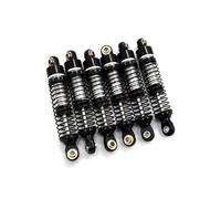 MGHGFYTAS Accessori Auto RC Compatibile con JJRC 1/18 C8823 Rc Auto Aggiornamento Modifica Accessori Parti Componenti in Metallo Ammortizzatore Idraulico(Black)