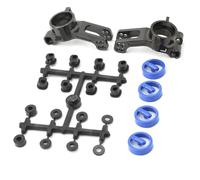 MGHGFYTAS Accessori Auto RC Compatibile con Kyosho MP10 1/8 RC Ricambi Auto Accessori 2 Pezzi Porta Mozzo Posteriore in Metallo IFW608