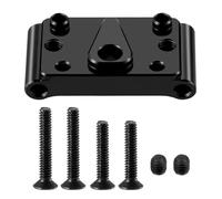 MGHGFYTAS Accessori Auto RC Compatibile con Mini-B 2WD 1/16 RC per Buggy Truck Parti di Aggiornamento Accessori Set di Blocchi Pivottanti Anteriori in Lega di Alluminio Supporto per Braccio