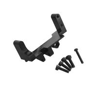 MGHGFYTAS Accessori Auto RC Compatibile con MJX H12Y H12P RC Auto Aggiornamento Accessori Parti 1Pc Metallo ASSE Anteriore Sterzo Fisso per Il Sedile(Black)