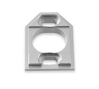 MGHGFYTAS Accessori Auto RC Compatibile con MJX per Hyper Go 1/14 14210 1/16 RC Auto Parti di Aggiornamento Accessori Motore in Metallo Regolabile Fisso per Sedile Motore Fisso(Silver)