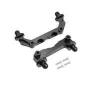 MGHGFYTAS Accessori Auto RC Compatibile con Mjx per Hyper Go 14210 RC Car Upgrade Parts 2 Pezzi in Metallo Anteriore Posteriore Auto Scocca Pilastri Corpo Post(Black)