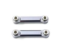 MGHGFYTAS Accessori Auto RC Compatibile con Mjx per Hyper Go 14301 14302 1/14 Auto Telecomandata Accessori Aggiornati Parti Barra dello Sterzo in Metallo(Gray)