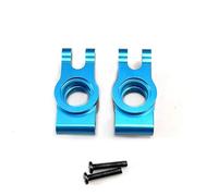 MGHGFYTAS Accessori Auto RC Compatibile con MJX per Hyper Go 14301 14302 1/14 RC Auto Parti di Aggiornamento Accessori Ruota Posteriore in Metallo Tazza Ruota Posteriore Fissa(Blue)