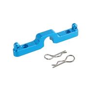 MGHGFYTAS Accessori Auto RC Compatibile con MJX per Hyper Go 14301 14302 14303 1/14 RC Auto Parti di Aggiornamento Accessori Posteriore in Metallo Borsette Pilastro Corpo Fisso Pilastro(Blue)