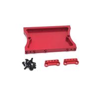 MGHGFYTAS Accessori Auto RC Compatibile con MN D90 D91 D96 per MN98 99S RC Aggiornamento Auto Parti di Modifica Accessori Staffa di Sospensione in Metallo Trave di Coda in Metallo(Red)