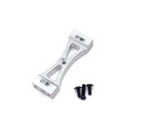 MGHGFYTAS Accessori Auto RC Compatibile con MN D90 D96 D91 per MN98 99S per WPL C14 C24 B14 B24 RC Auto Aggiornamento Parti di Modifica Accessori Traversa in Metallo(Silver)