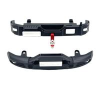 MGHGFYTAS Accessori Auto RC Compatibile con MN per Tank 300 1/12 Rc Auto Parti di Aggiornamento Accessori Protezione Anteriore in Metallo Barra Posteriore Gancio per Rimorchio(Black)