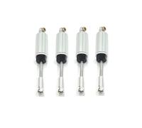 MGHGFYTAS Accessori Auto RC Compatibile con MN128 MN86 G500 1/12 RC Auto Aggiornamento Parti di Modifica Accessori Metallo Ammortizzatore Idraulico(Silver)