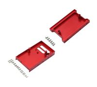 MGHGFYTAS Accessori Auto RC Compatibile con MN98 per MN99s 1/12 RC Car Upgrade Modifica Accessori Parti per Il Fissaggio della Scheda di Circuito per Il Sedile Posteriore della Sponda(Red)
