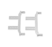 MGHGFYTAS Accessori Auto RC Compatibile con SCY 16101 16102 16103 16101PRO 16102PRO 1/16 RC Auto Parti di Aggiornamento Accessori Metallo Anteriore Posteriore Pilastri del Corpo(Silver)